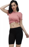 Women's Lightweight Lycra Gym and Sports Shorts - Clothovia