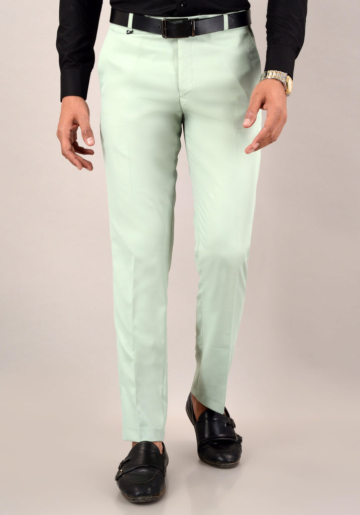 Villain Mid-Rise Stretchable Mens Formal Trousers