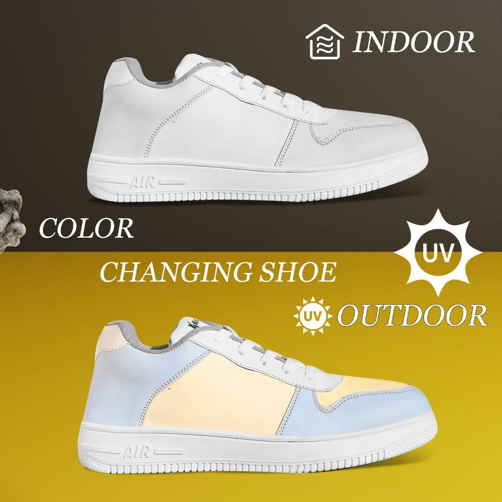 Mens Trendy Color Changing Casual Shoes